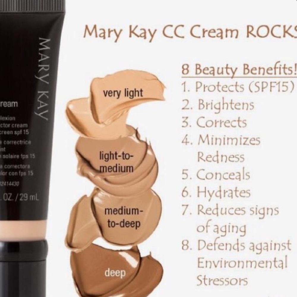Mary Kay light to medium cc cream
